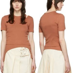 Helmut Lang brown tshirt